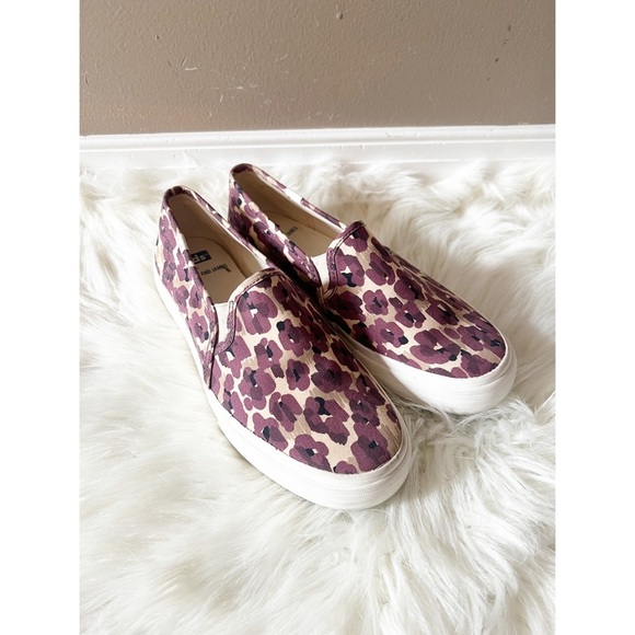 Keds Shoes - Keds X Elizabeth & James Animal Print Slip On Shoes